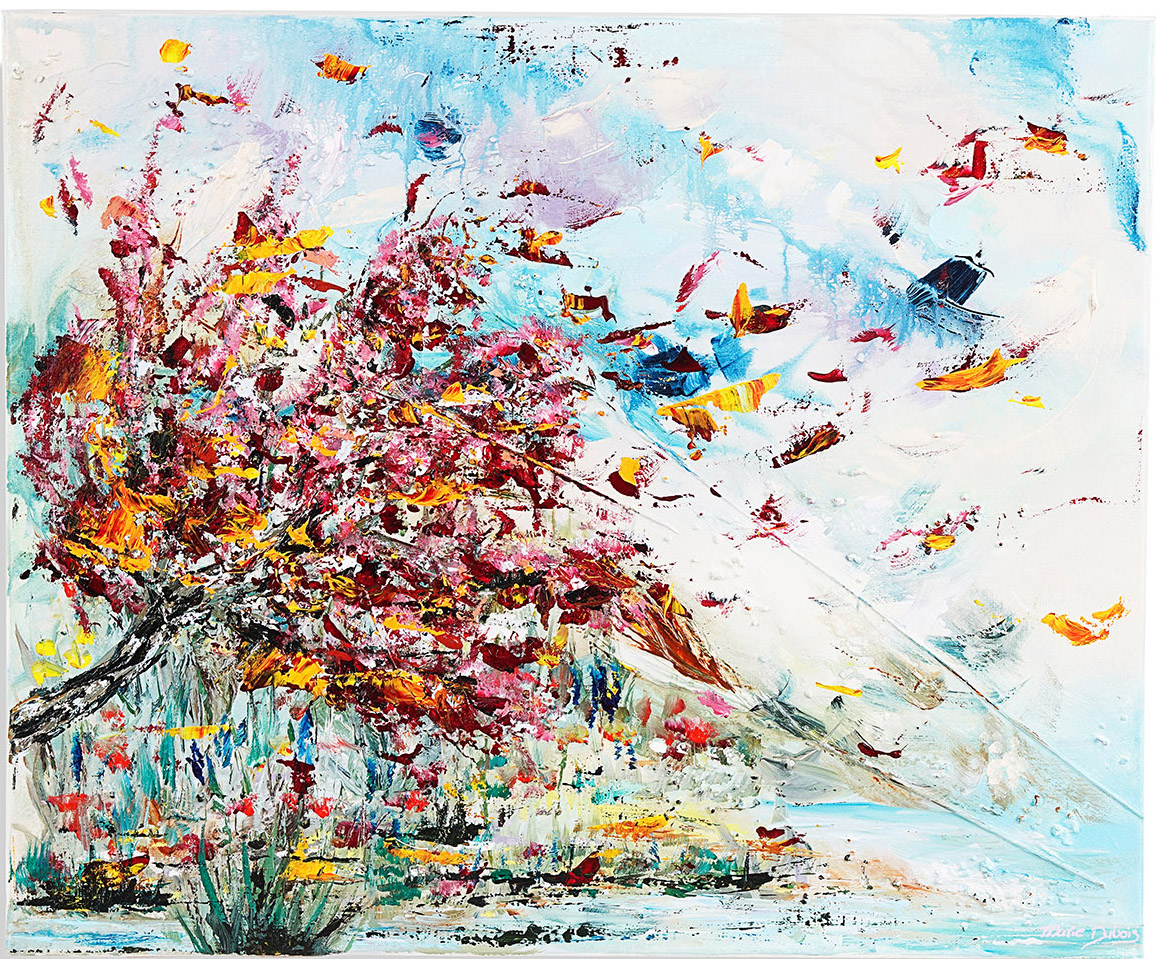LA BALADE DU LAC | MARIE DUBOIS | ARTISTE PEINTRE | FLEURIER